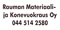 Rauman Materiaali- ja Konevuokraus Oy logo